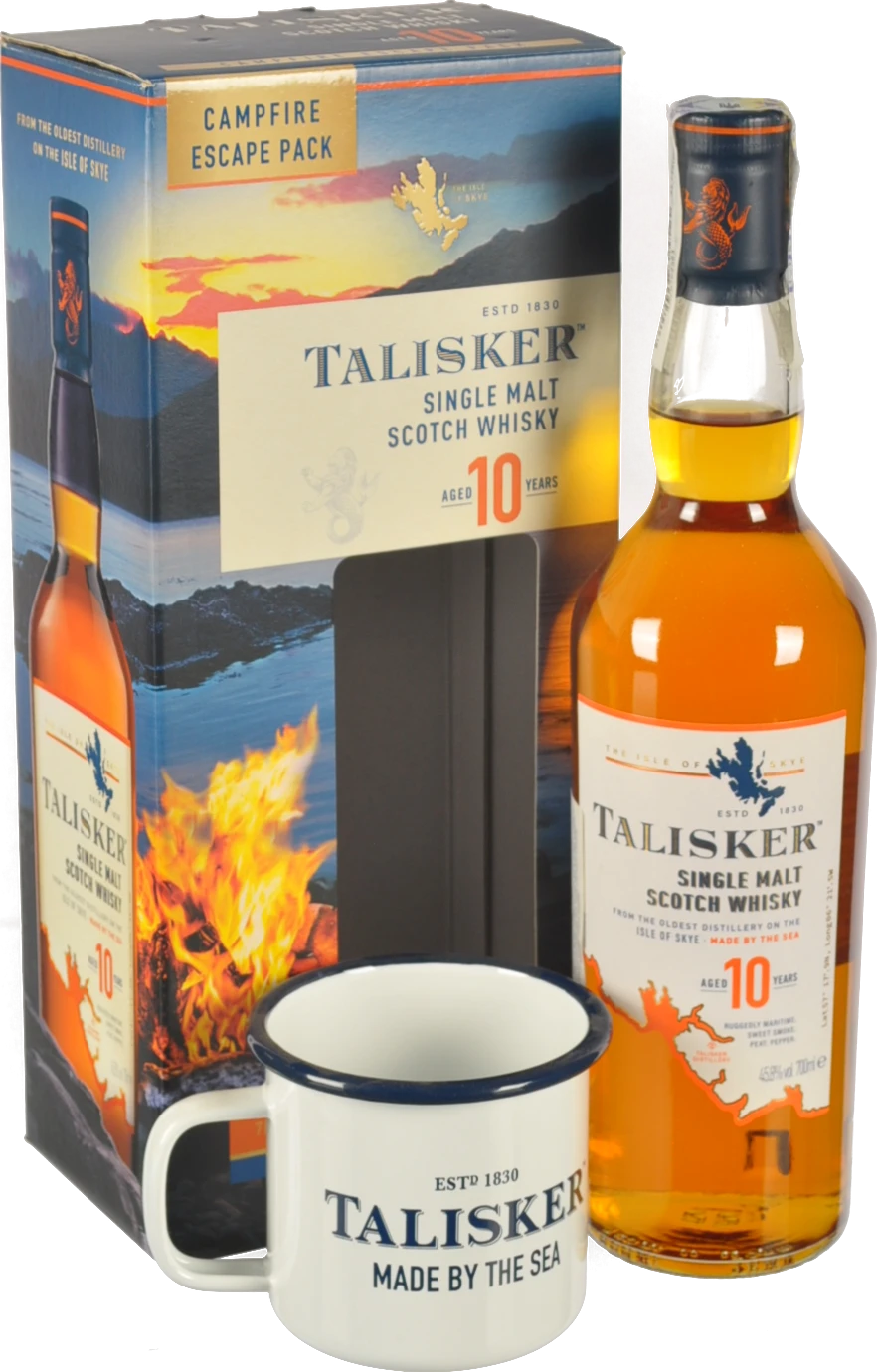 Віскі Talisker 0.7л 10 років 45.8% п.у з кухлем