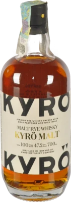 Віскі Kyro 0.7л 47.2% Ячмінно-Житній
