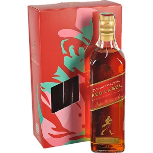 Набір Віскі J. Walker 0.7л Red Label подарунковий