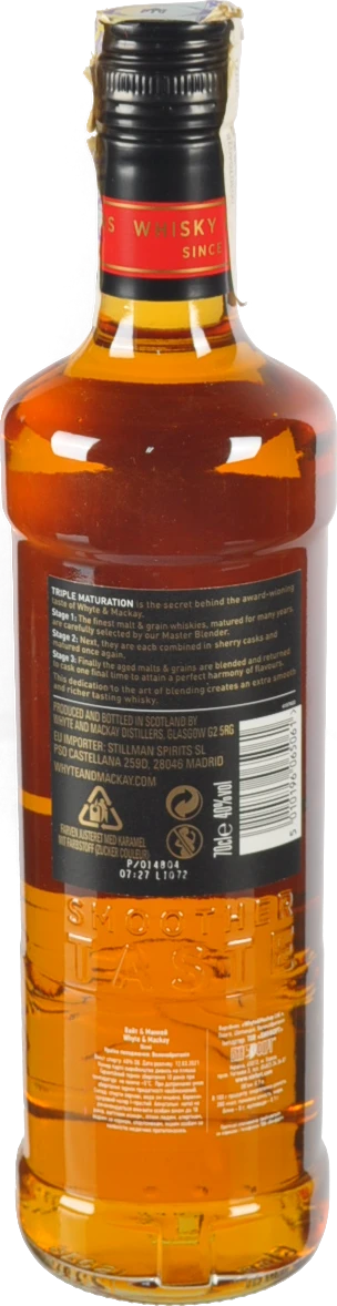 Віскі Whyte & Mackay 0.7л