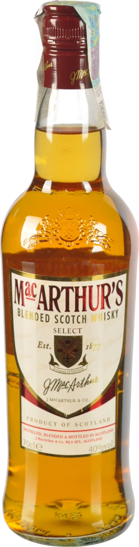MacArthur's Select Купажований Віскі 0.7л 40%