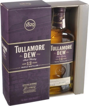 Віскі Tullamore Dew 12 років Special Reserve 0.7л