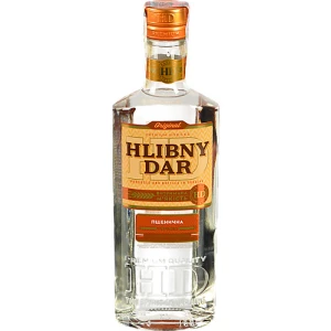 Горілка Хлібний Дар 0.5л пшенична