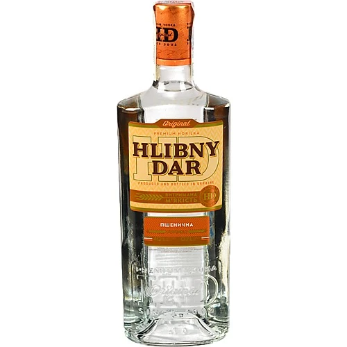 Горілка Хлібний Дар 0.7л пшенична