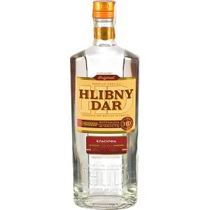 Горілка Хлібний Дар 1л Класична