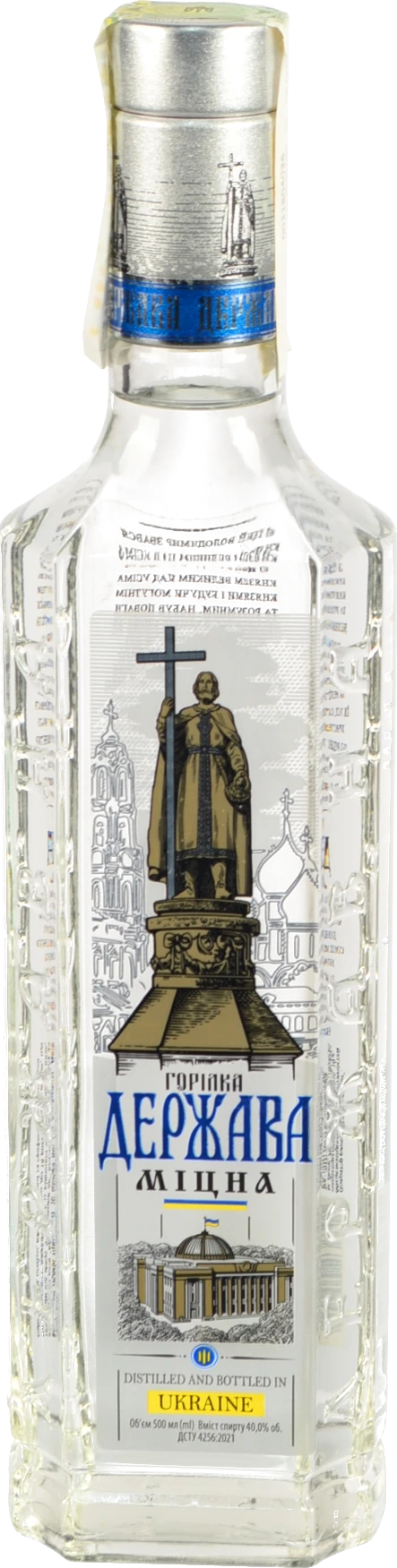 Горілка Держава 500мл 40% Міцна