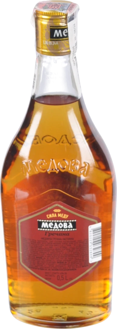 Горілка Медовуха 0.5л гречана