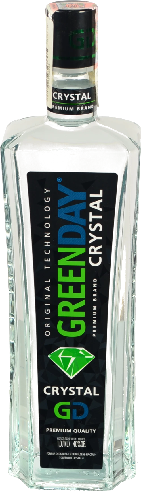 Горілка Green Day 1л Crystal
