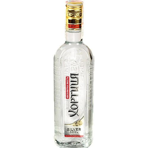 Горілка Хортиця Срібна Прохолода 0.5л