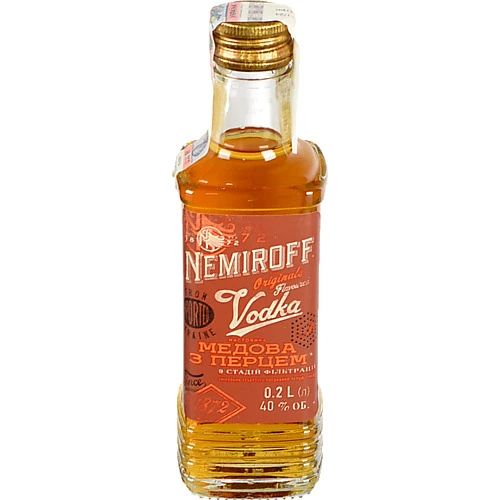 Настоянка Nemiroff 0.2л медова з перцем