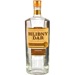 Горілка Хлібний Дар 1л пшенична