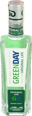 Горілка Green Day 0.375л органік лайф