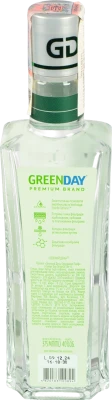 Горілка Green Day 0.375л органік лайф