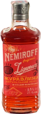 Наст.NEMIROFF Журавлина Штоф Оригінал 0.5л15