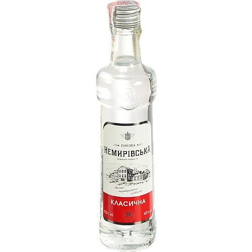 Горілка 0.5л 40% Класична Немирівська пл