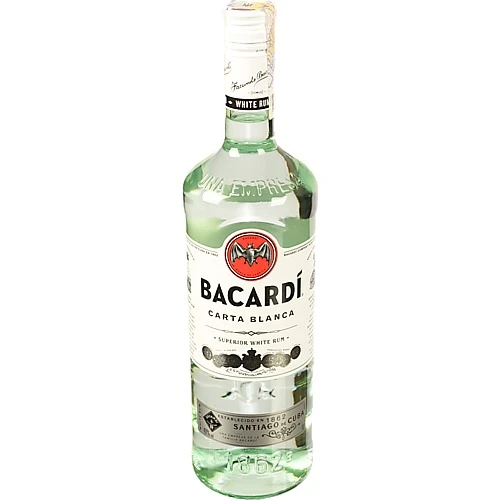 Ром Bacardi Carta Blanca 1л 40%
