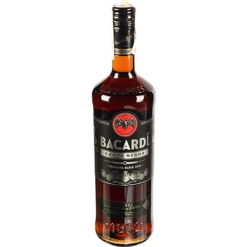 Bacardi Carta Negra 1л 40% Темний Ром