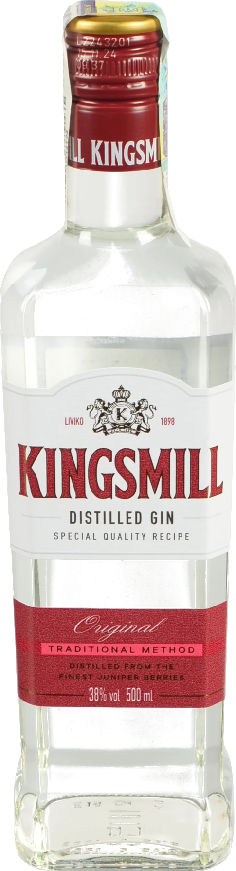 Джин Liviko 0.5л 38%