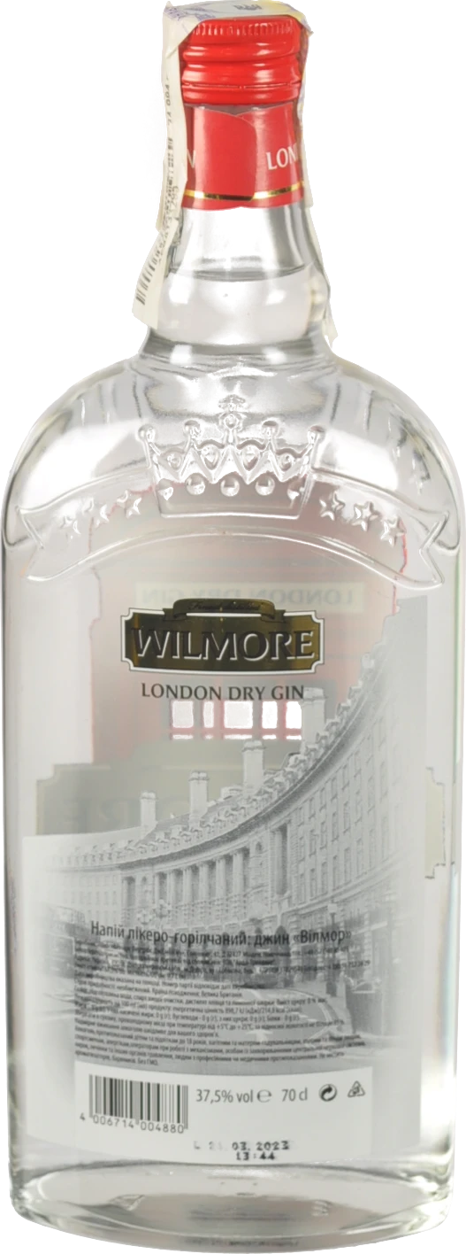 Джин Wilmore London Dry 0.7л 37.5%