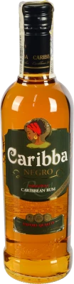 Ром Caribba Negro темний, 0,5 л, 37,5%