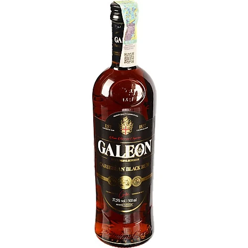Ром Galeon 0.5л 37.5% Black