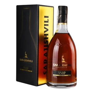 Коньяк Sarajishvili VSOP 40% 0,5 л (у подарунковій упаковці)