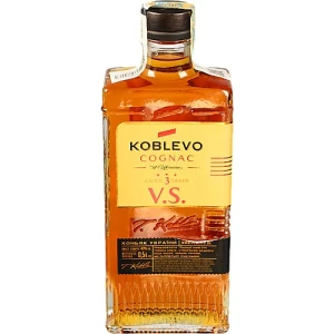 Коньяк Koblevo 0.5л 40% Три зірки V.S.