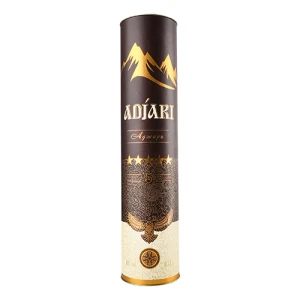 Коньяк 0.5л 40% 5 зірок Adjari тубус