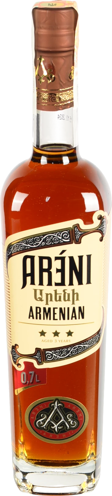 Бренді Areni 0.7л 3 роки