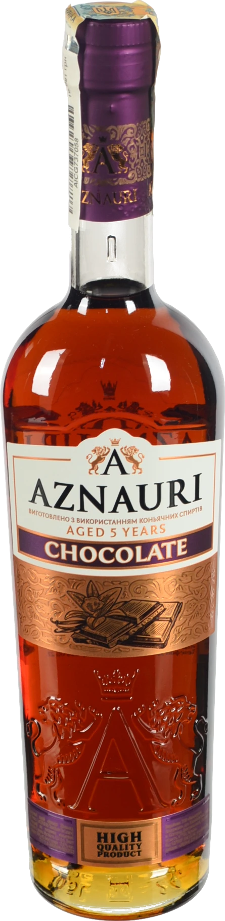Напій спиртн Азнаурі Шоколад Де Люкс 0.5л6