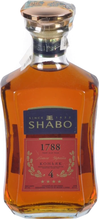 Коньяк Шабо 1788 4 зірки 0.5л