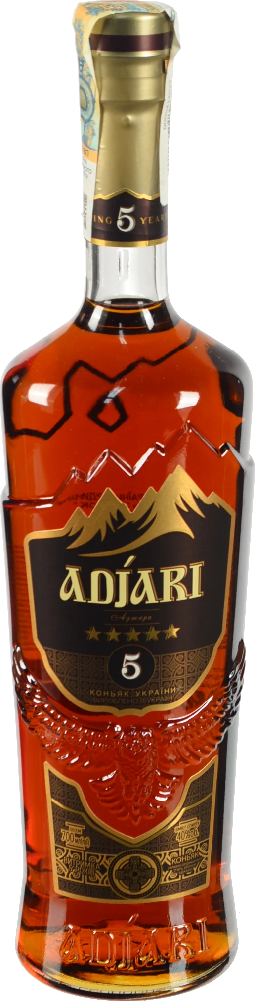 Коньяк Аджарі 0.7л 5 зірок
