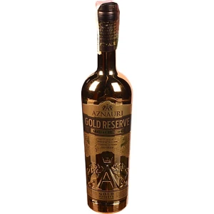 Коньяк Aznauri Gold Reserve 5 зірок 0.5л купити в Одесі за низькою