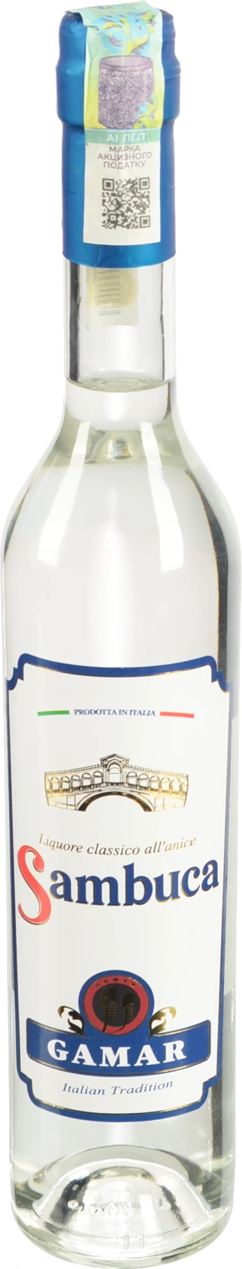 Лікер Gamar 0.5л 40 sambuca