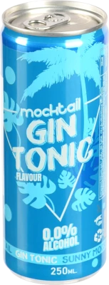 Безалкогольний моктейль Джин Тонік 0.25л