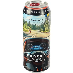 Пиво безалкогольне Forever Driver’s Blanche світле пшеничне нефільтроване пастеризоване, 0,5 л
