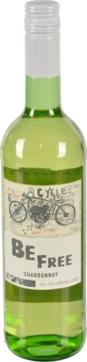Вино Be Free Chardonnay безалкогольне біле напівсолодке 0,75 л