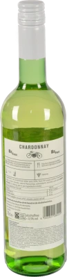Вино Be Free Chardonnay безалкогольне біле напівсолодке 0,75 л