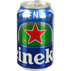 Пиво Heineken 0.0% безалкогольне світле 330мл