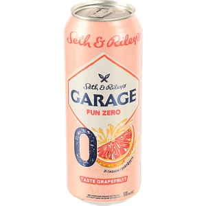 Пиво спеціальне 500мл безалкогольне пастеризоване Taste Grapefruit Fun Zero №0 Seth&Riley's Garage з/б