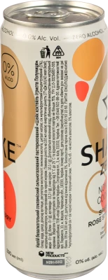 Напій безалкогольний соковмісний сильногазований Sparkling Strawberry Shake ж/б 330мл