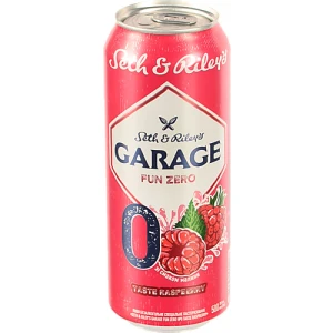 Пиво безалкогольне Seth&Riley's Garage Fun Zero №0 Taste Raspberry 500мл