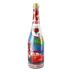 Дитячий безалкогольний газований напій Vitapress Cars Strawberry Splash 0,75 л