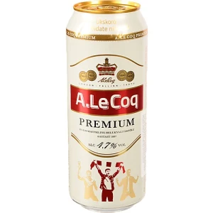 Пиво Ale Coq 0.5л premium з.б