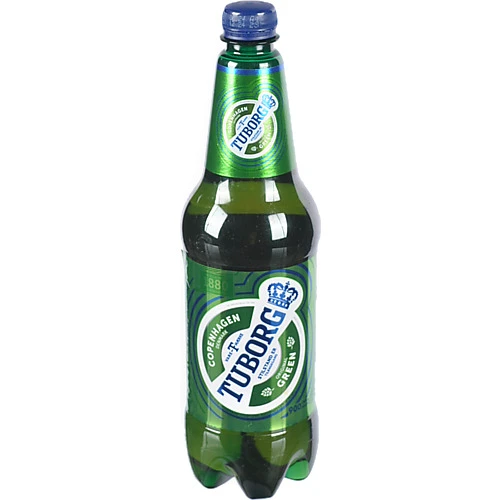 Пиво Tuborg Green 900мл світле пастеризоване