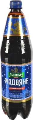 Пиво Львівське Різдвяне 1.12л 4.2% Темне Пастеризоване