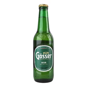 Пиво світле фільтроване пастеризоване Gösser, 5,2%, 0,33 л, скляна пляшка