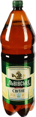 Пиво Львівське 2.35л світле пастеризоване 4.3%