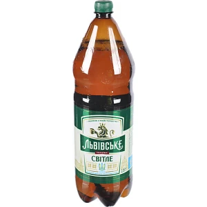 Пиво Львівське 2.35л світле пастеризоване 4.3%
