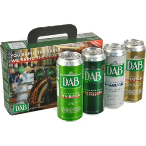 Набір пива подарунковий Ultimate+Maibock+Wheat beer+Export DAB к/у 4х0.5л